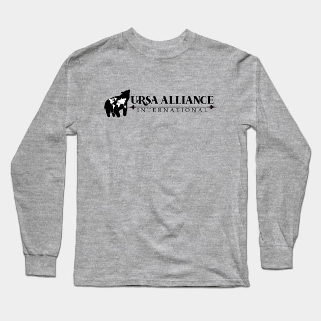 Ursa Alliance International Logo Long Sleeve T-Shirt by Jack Harper Gay Romance Author